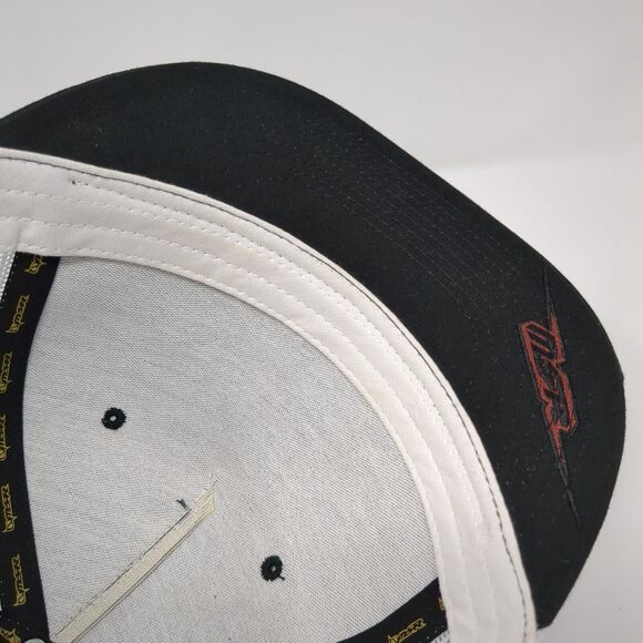 MSR Snapback Mesh Back Trucker Hat Black OSFA Adjustable Colorblock - Picture 7 of 8